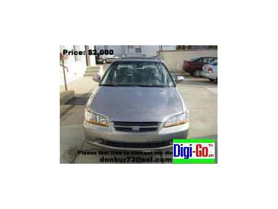 2000 Honda Accord EX w/ Leather Sdn
