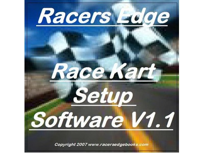 Race Kart Setup Computer Program + Video