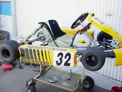 2001 TRACKMAGIC 100CC ROLLER GO KART FOR