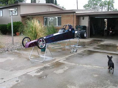1998 Motivational tubing Jr. Dragster