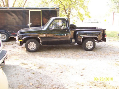 1986 gmc shortbed stepside p/up truck