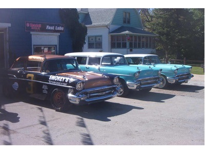 1957 chevy smokey yunick stock car 
