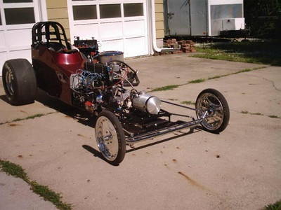 nostalgic inline drag car