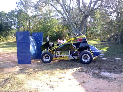 2003 JNJ Winged Sprint Car