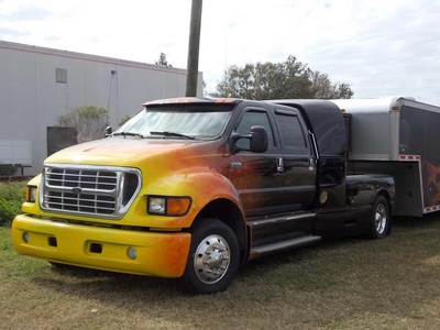 F650 and 48 foot Enclosed Trailer