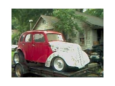 1948 Ford Prefect Gasser (4dr Anglia)