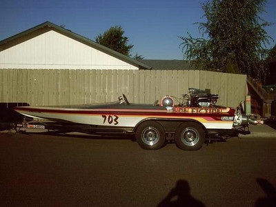 1991 19 Placecraft  Dragster Boat