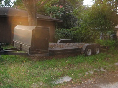 28 Foot car hauler